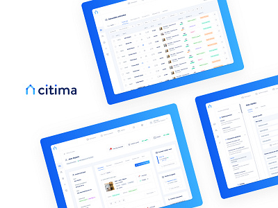 Citima SaaS Application design design system interface product design ui ux