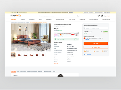 E-commerce - Product Details Page 3d animation app branding design e commerce e commerce page graphic design icon illustration logo motion graphics poduct details page product page shopping page ui ux vector