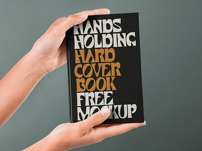 Free Hand Holding Hardcover Psd Book Mockup 2 book mockup hardcover book mockup