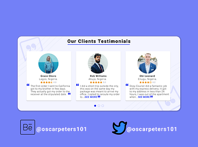 Testimonials app branding design graphic design illustration logo typography ui ux vector