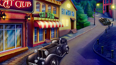 Main Background development for the Detective themed slot game background background art background design background illustration background image background picture digital art gambing design gambling gambling art game art game design graphic design illustration slot design slot developer slot development slot game art slot game design slot illustration