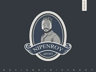 Vintage Logo Branding for an Artist art logo brand identity branding clean logo creative logo design graphic design hand drawn logo illustration logo logo logo design logo designer logo inspiration logo mark logo type logodesign logos minimal logo simple logo vintage logo