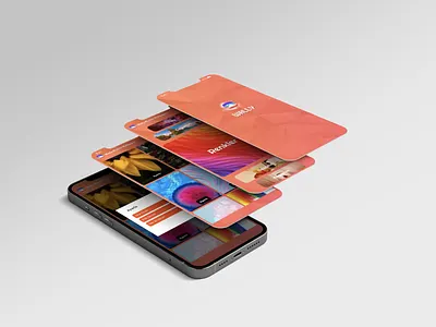 WALLY Mobile Wallpaper App branding design mobile mobile design mockup wallpaper