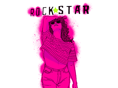 RockStar branding design graphic design illustration logo