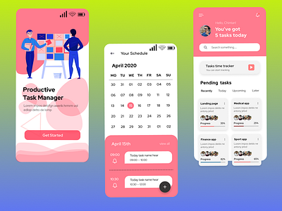 Task Management Mobile App Design