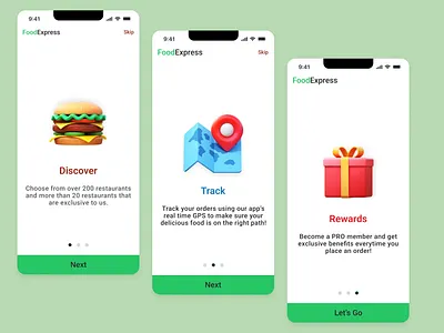 Daily UI - 23 : Onboarding design ui