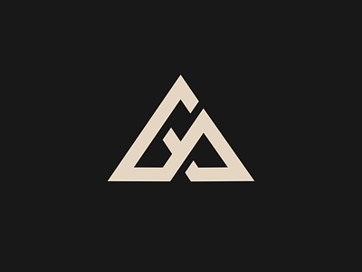GP (ᚷ Gyfu & ᛈ Peorð) architecture bold g geometric germanic gp gyfu knot monogram p peorð runa rune runes runic simple symbol triangle ᚷ ᛈ