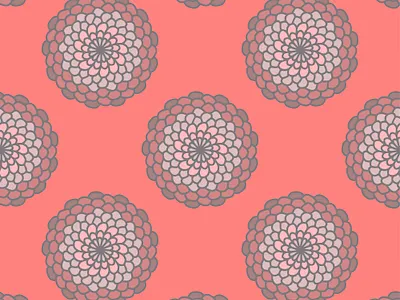 Pink Pattern artistic design flower graphic gray pattern pink vector