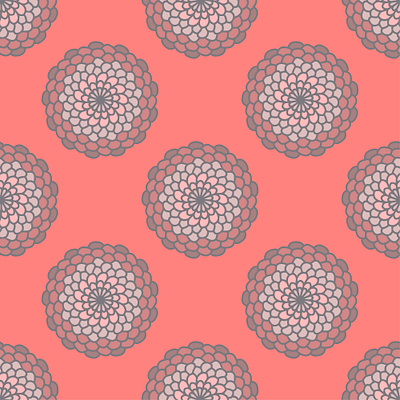 Pink Pattern artistic design flower graphic gray pattern pink vector