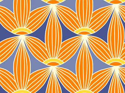 Lilies Pattern abstract artistic design geometricpattern graphic lilies pattern vector