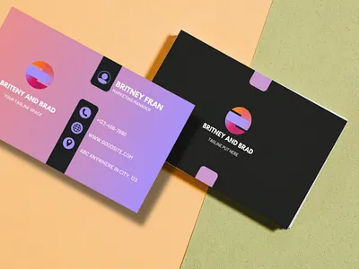 Business Card Mockup business cards