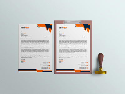 A4 Letterhead Design a4 a4 design a4 flyer a4 mockup a4 print design business letterhead corporate letterhead design graphic design letter letter head letterhead letterhead design letterhead template print print design redowan opu stationery typography writting