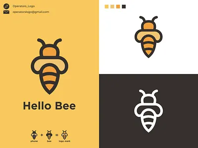 Hello Bee logo ! app art beelogo behance branding design dribbble graphic design hello idea illustration logo logofamous logoinspirations logomaker logos logotype talkbeelogo vector vectorart