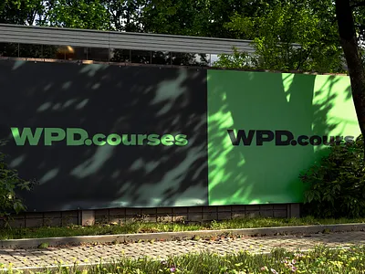 WPD.course | Logo Design art brand design branding design graphic design illustration logo vector visual art