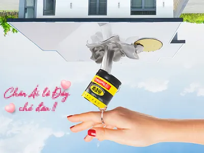 3D Banner Woman's Day for social post. 3d branding graphic design