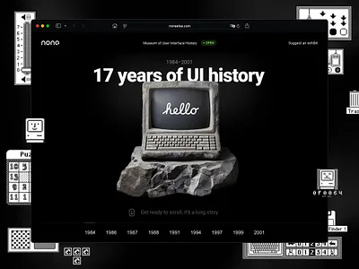 Museum of Interface history interfacemuseum museum oldschoolui oldui retroui ui uihistory uxuidesign