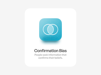 Confirmation Bias confirmation bias ui ui design user psychology ux ux design