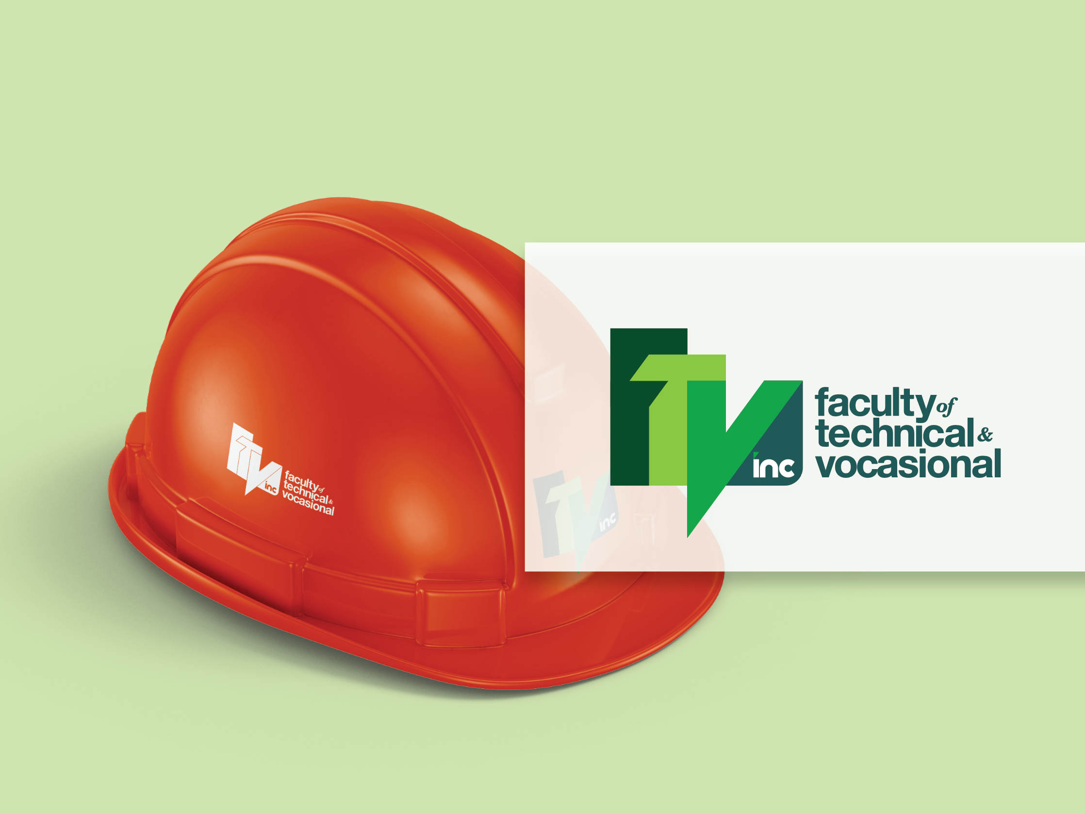 Faculty of Technical & Vocasional, UPSI MY branding design graphic design illustration logo typography vector