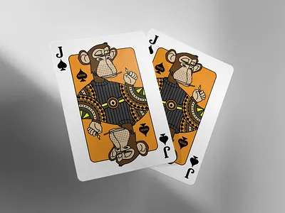 Bored Ape Yacht Club Playing Cards bayc bored ape bored ape yacht club design graphic design illustration playing card vector web3