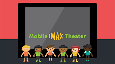 IMAX Mobile Theater Video animation graphic design motion graphics