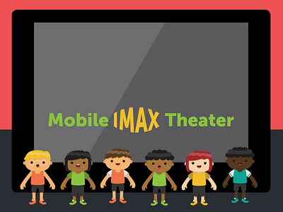 IMAX Mobile Theater Video animation graphic design motion graphics