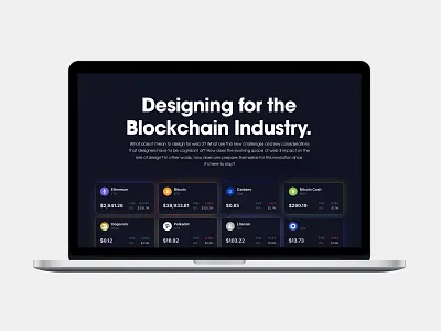 Presentation/Deck Slide coins crypto deck design hero page landing page logo presentation ui ux web design web3