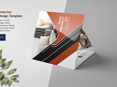 Interior Brochure Square Trifold brochure deisgn brochure template clean company brochure corporate brochure creative creative brochure designer brochure interior interior brochure interior design minimal minimal brochure modern multipurpose photoshop template real estate square interior square trifold trifold