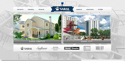 Saral Construction - 2008 - 2010 branding design graphic design logo ui ux