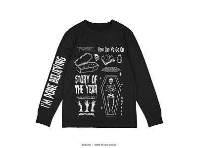 Story Of The Year apparel bandmerchandise banmerch branding design graphic design halloween merchandise photoshop