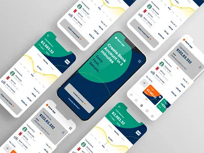 Banking App Design app app design application design best app design figma ui xd