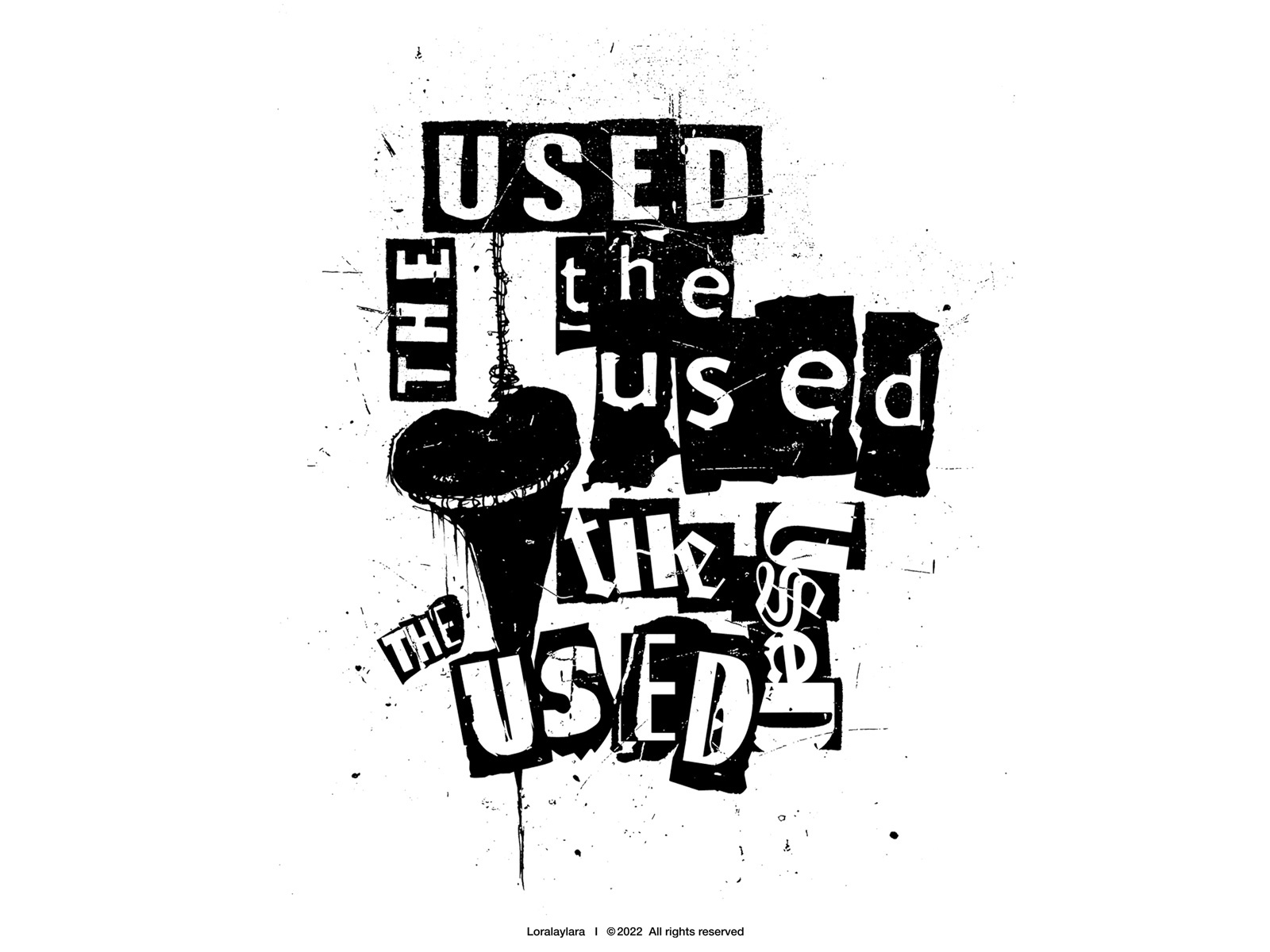 the-used-by-loralay-lara-on-dribbble