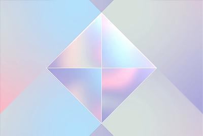 Diamonds are forever 2d abstract animation gradient looping motion design motion graphics pastel