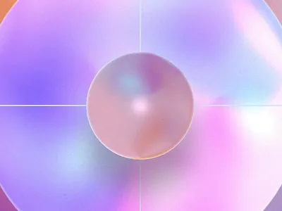 Movement 2d abstract after effects animation balls blue circles gradient motion design motion graphics orange purple