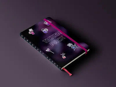 Stickerpack for Valentine's Day. Designed by Rembrandt team 14 february digital stickers funny stickers graphic design iillustrations rembrandt agency sticker design stickerpack stickers telegram stickers valentines day