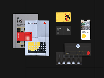 B·new·able - Stationery bauhaus brand branding energy graphic design identity logo modern panels pattern renewable solar stationery symbol