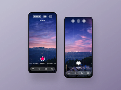 Photo App Concept app camera design figma illustration minimal photo ui ui concept ux