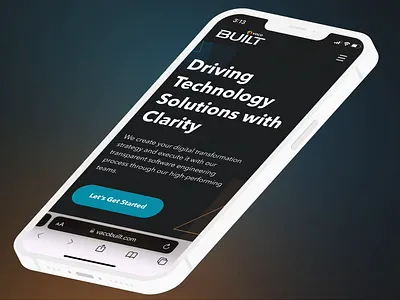 VacoBuilt Website mobile first web design webflow website