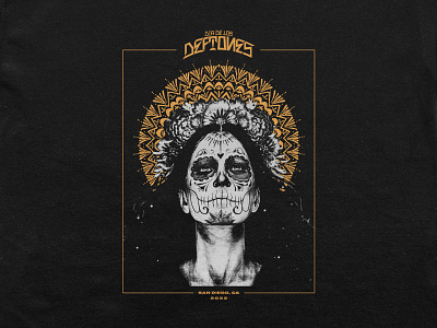 Deftones merch. San Diego CA, 2022 apparel clothing deftones design merch merch design merchandise music streetwear streetwear culture tee design tees tshirt tshirt design