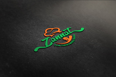 zannat food logo graphic design logo