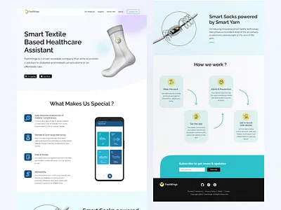 Redesign Feetwings Web Page 3d animation branding design graphic design illustration logo motion graphics typography ui ux vector