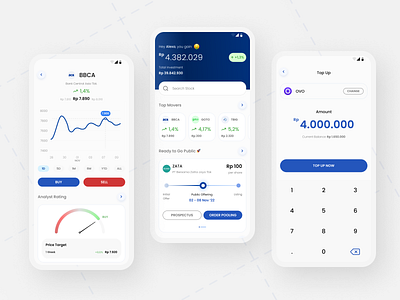 Stock Investment App chart design design investment app mobile app stock stock app stock investment stock price ui ui design ui exploration user interface
