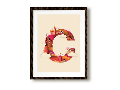 Copenhagen Letter - Jack Daly Style design graphic design illustration letter design