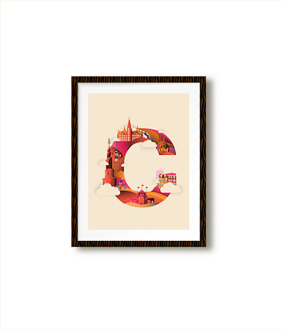 Copenhagen Letter - Jack Daly Style design graphic design illustration letter design