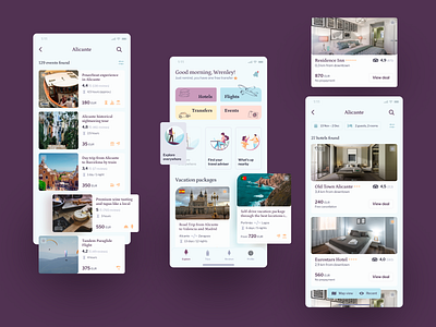 Travel app app card ios mobile app mobile ui travel ui ux