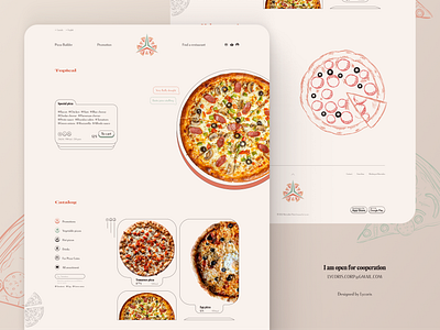 UI/UX | Mercedess of Pizza | Concept adobe after effects after effects branding concept design e commerce figma illustration logo mercedes motion pizza prototype typography ui uiux ux web