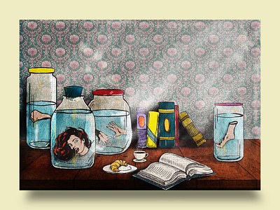 Serial killer got me design digitaldrawing graphic design hand made illustration photoshop retrostyl vintagestyle
