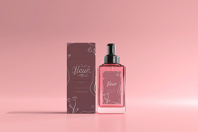 Fleur Perfume Package Design branding graphic design logo