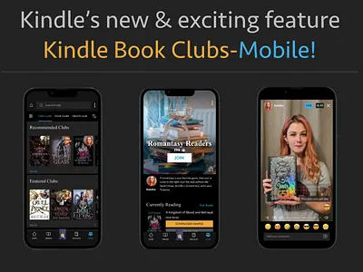 Kindle Feature Jam app case study design mobile design ui ux ux design ux research