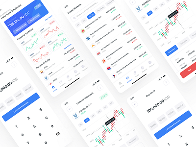 Stock Investment App dribbble investment mobile design stock ui ui design ux ux design