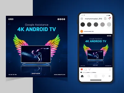 Social Media Banner Design | Instagram Post Design 4k tv ads banner branding facebook banner google ad banner graphic design instagram post instagram post design instagram posts instagram stories instagram template led tv motion graphics post design social media social media pack social media post social media templates socialmedia tv poster